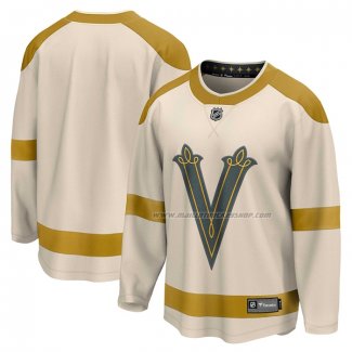 Maillot Hockey Vegas Golden Knights 2024 Winter Classic Breakaway Creme