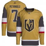 Maillot Hockey Vegas Golden Knights Alex Pietrangelo Domicile Primegreen Authentique Pro Or