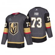 Maillot Hockey Vegas Golden Knights Brandon Pirri Bound Patch 2018 Stanley Cup Final Gris