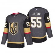 Maillot Hockey Vegas Golden Knights Keegan Kolesar Domicile Authentique Joueur Gris