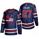 Maillot Hockey Winnipeg Jets Nikolaj Ehlers Heritage Classic 2019-20 Bleu