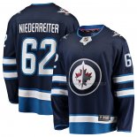Maillot Hockey Winnipeg Jets Nino Niederreiter Domicile Premier Breakaway Bleu