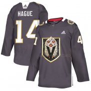 Maillot Vegas Golden Knights Nicolas Hague Dia de Los Muertos Gris